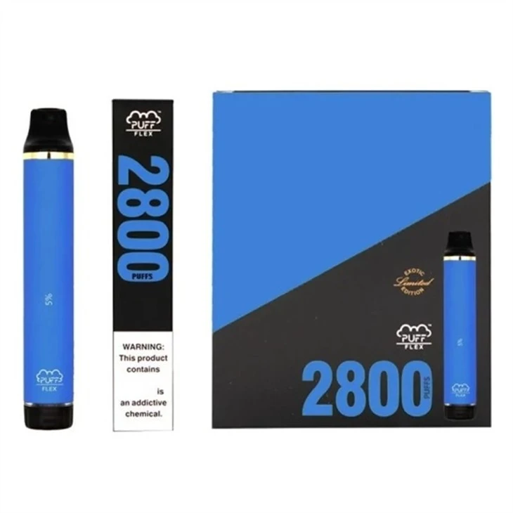 Silindirik Tek Kullanımlık Vape