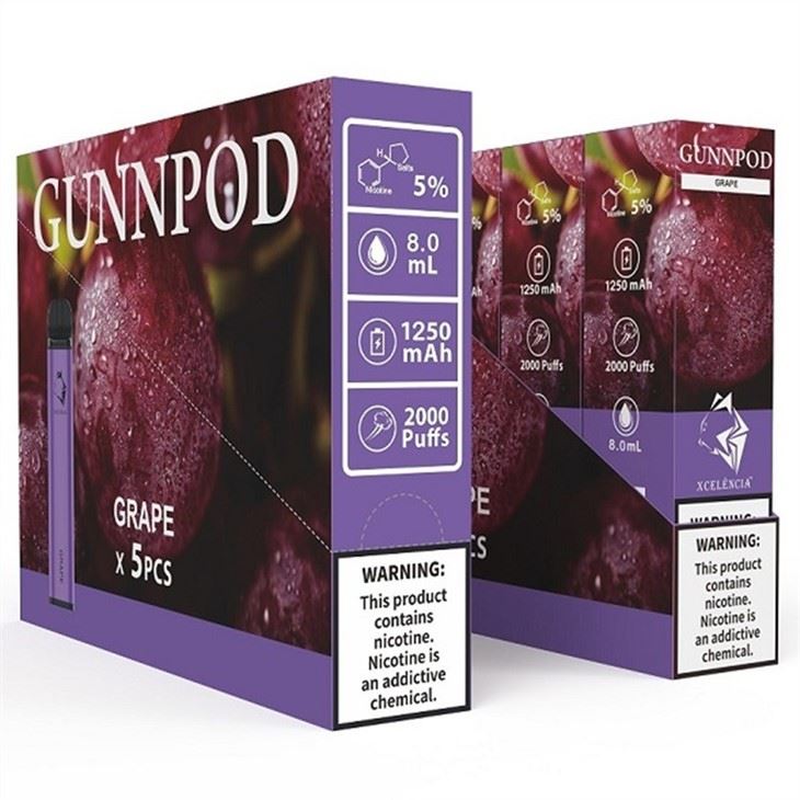 GUNNPOD 2000 PUFFS