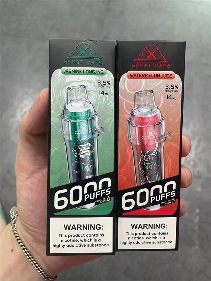 Hebat 6000 Puffs Boom Tek Kullanımlık Vape