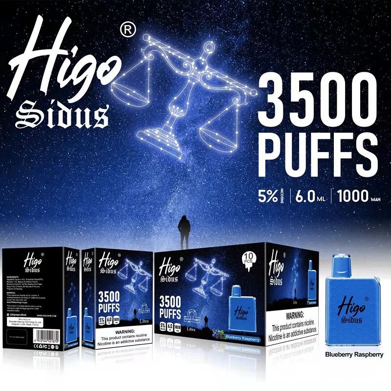 Higo Sious 3500 Puffs Tek Kullanımlık Vape