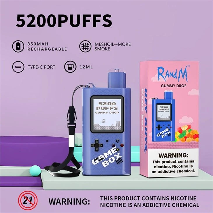 Randm 5200 Oyun Kutusu Elektronik Sigaraları
