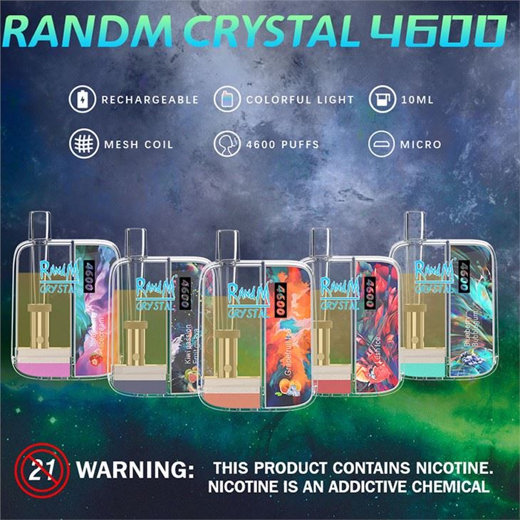 Randm Crystal 4600 Tek Kullanımlık Elektronik Sigara
