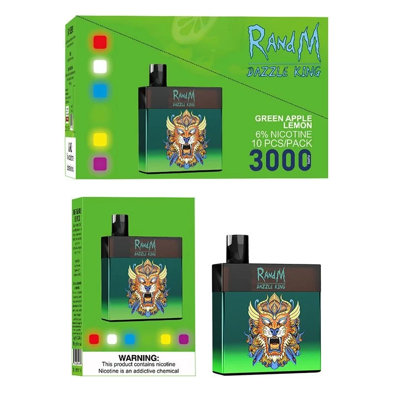 Randm Dazzle King 3000 Tek Kullanımlık Vape