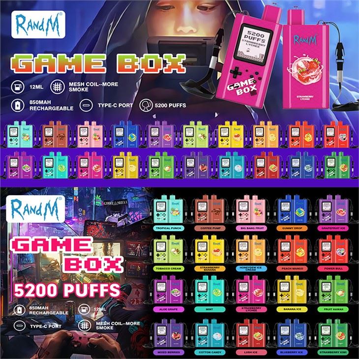 Randm Game Box 5200 Elektronik Sigara