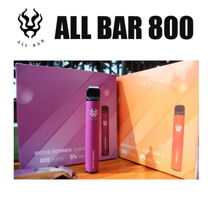 ALL BAR 800 Tek Kullanımlık Elektronik Sigara