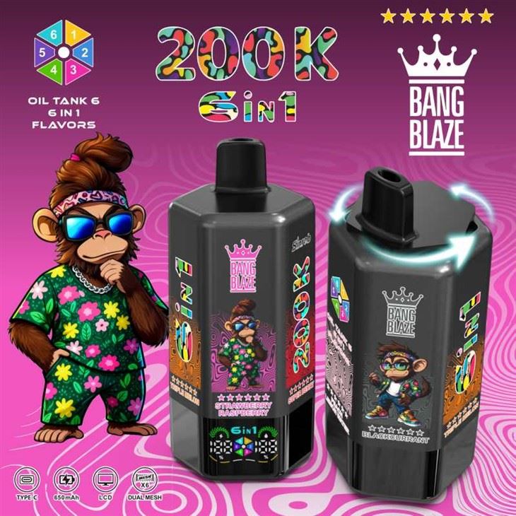 BANG BLAZE 6 inç1 200K