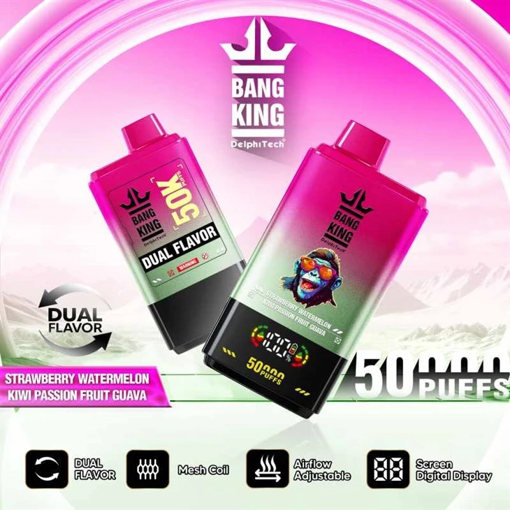 Bang King 50000 Puffs Çift Lezzet