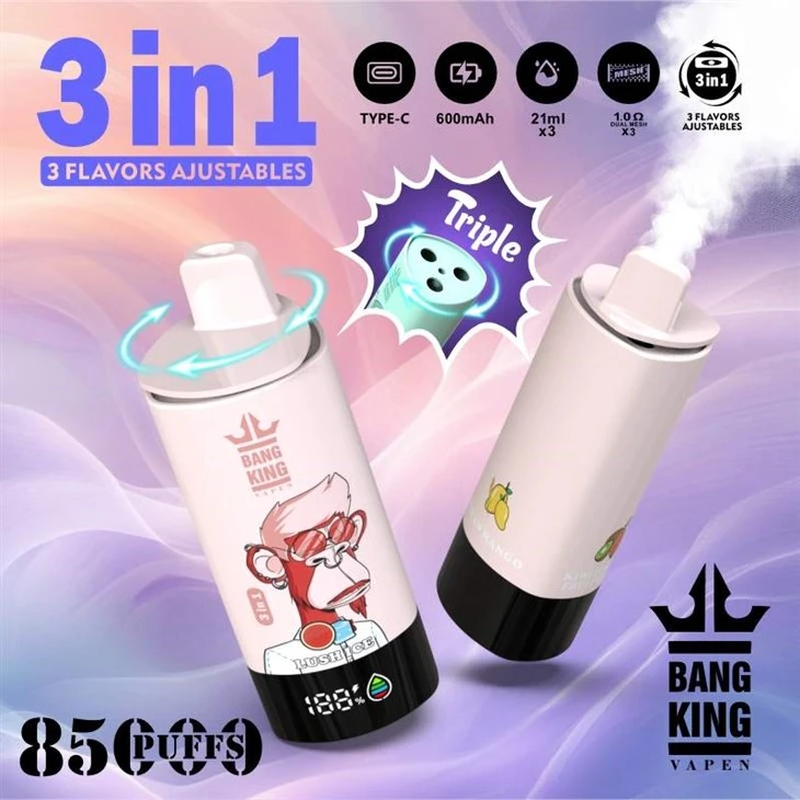 Bang King Vapen 85000 üçlü lezzet