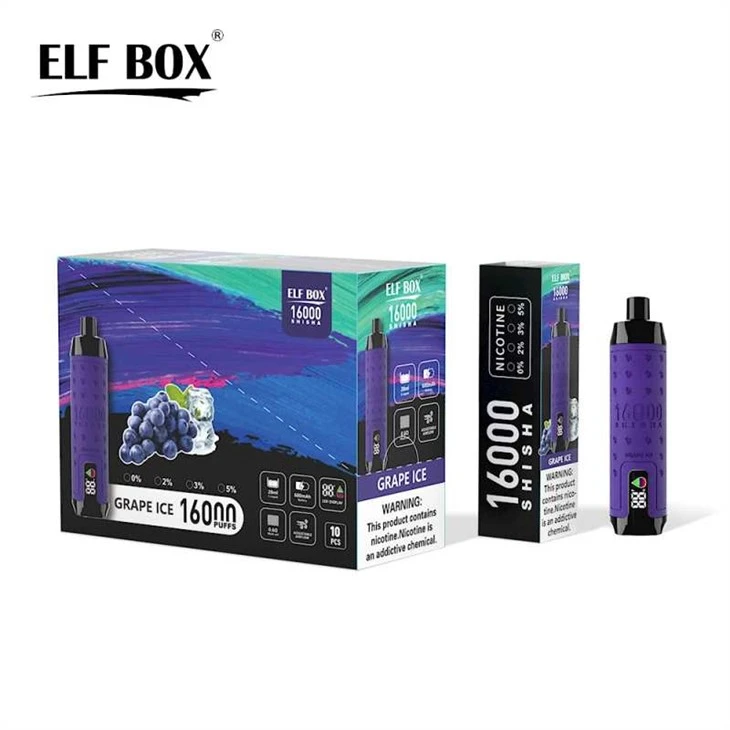 ELF BOX SHISHA 16000 Puff Tek Kullanımlık Vape