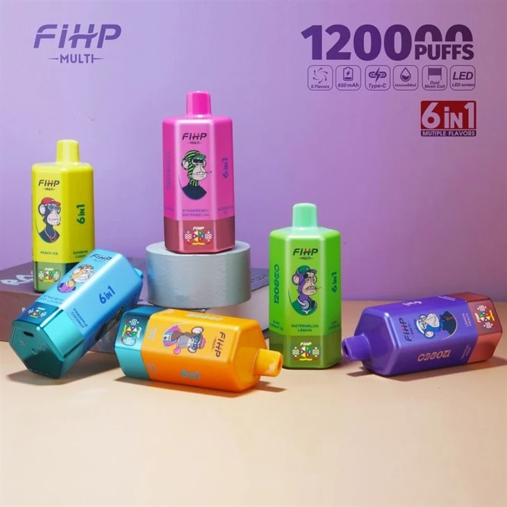 FIHP 6 in 1 120000 Puffs Vape best