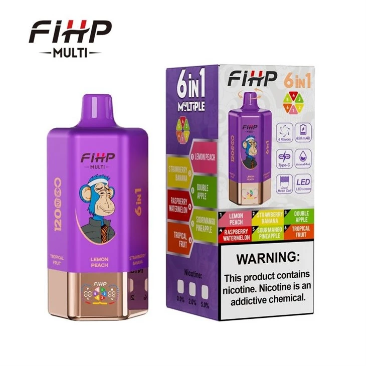FIHP 6 in 1 120K Puffs high quality