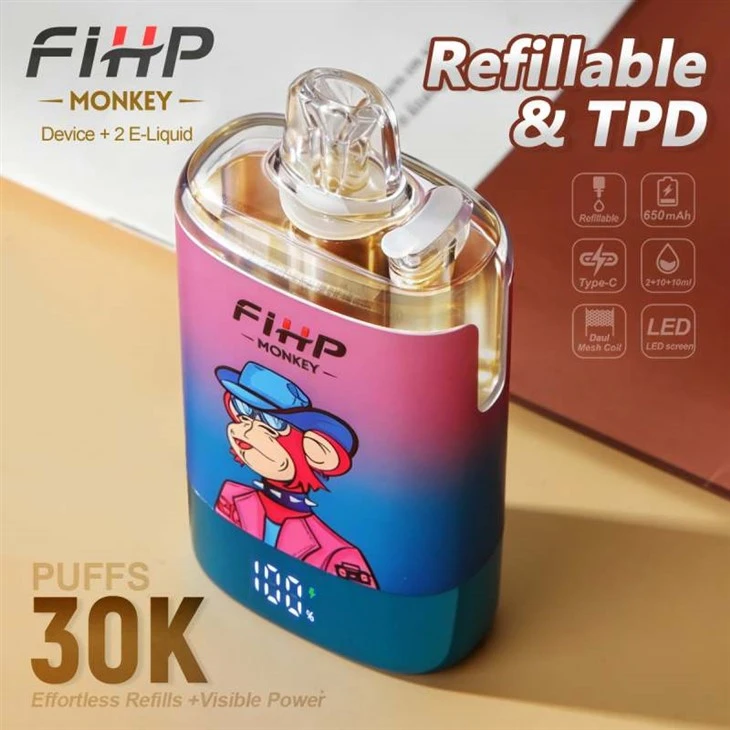 FIHP MONKEY 30K Puf Doldurulabilir TPD