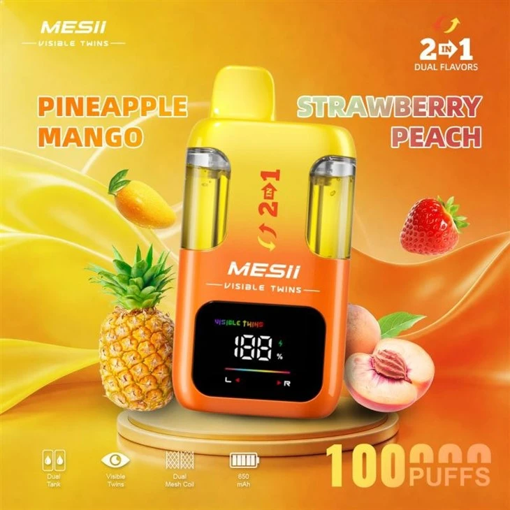 MESII VISIBLE TWINS 100K PUFFS best