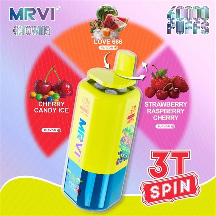 MRVI Çarpışma 60000 Puffs Üçlü Lezzet