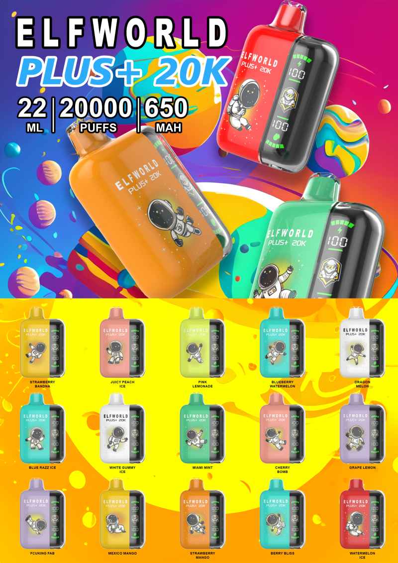 ELFWORLD PLUS 20K VAPE VAPES VAPE ELFWORLD PLUS 20K VAPE VAPES VAPE