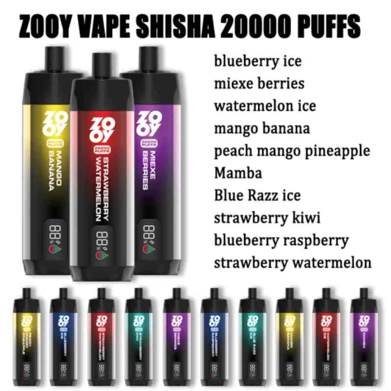 SHISHA20000-ZOOY VAPE SHISHA 20000 SHISHA20000-ZOOY VAPE SHISHA 20000
