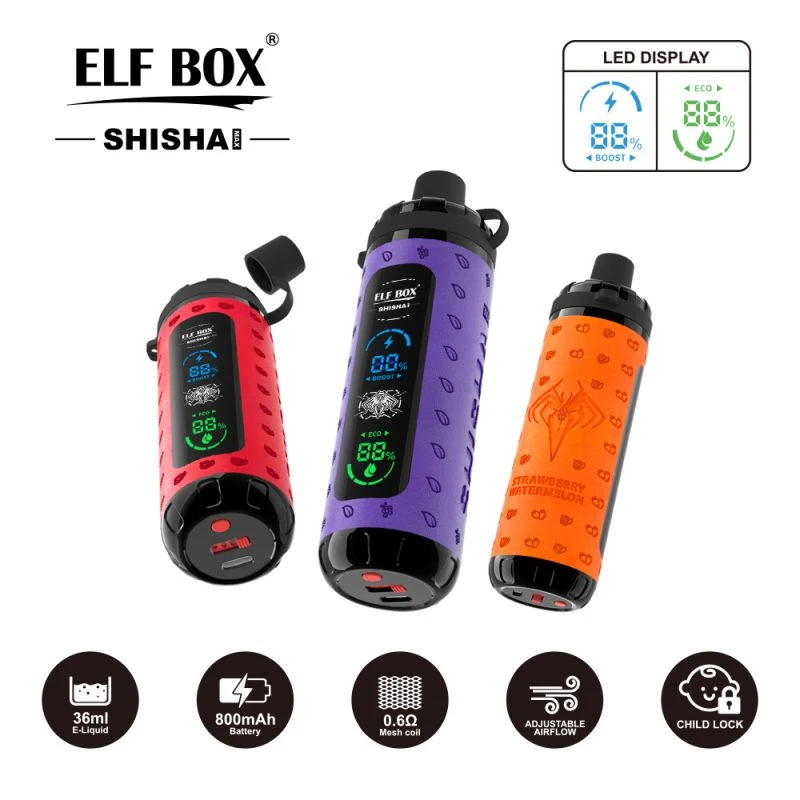ELF BOX SHISHA MAX 40000 13