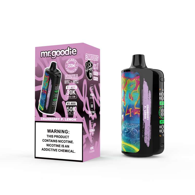 Cranberry PLemon MrGoodie DTL MTL 50000 Cranberry PLemon MrGoodie DTL MTL 50000