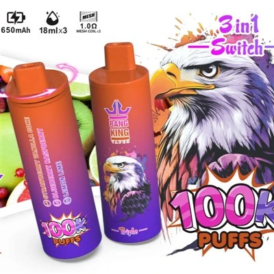 BANG KING VAPEN ÜÇLÜ 100K 3'ü 1 Arada