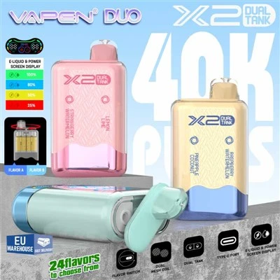 Vapen Duo 40000 Puffs Çift Tatlar