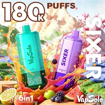 Vapsolo Sixer 180K 6'sı 1 arada