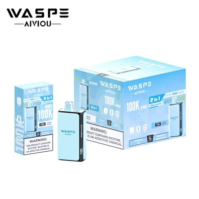 Waspe Çift Aromalı 100000 Pro