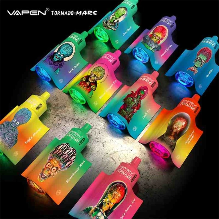 VAPEN Tornado MARS 9000 PUFFS Randm Tornado 9000