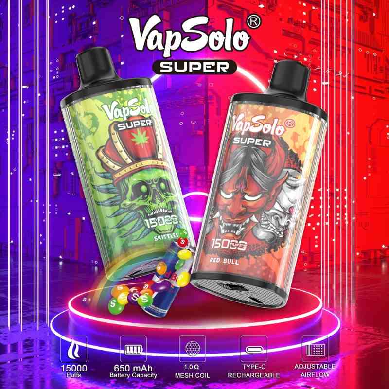 Vapsolo Super 15000 Pufs Vape