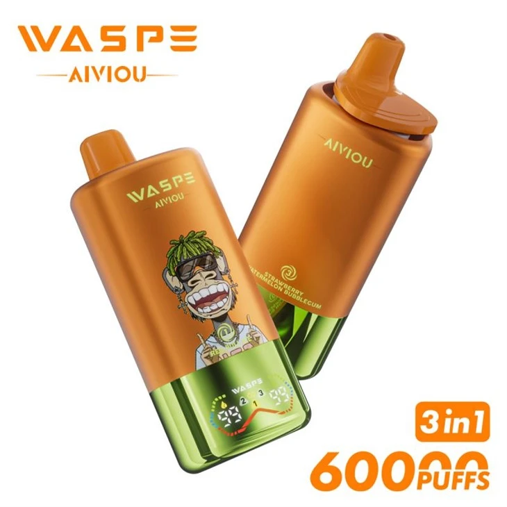 Waspe aiviou 60000 puflar üçlü lezzet vape
